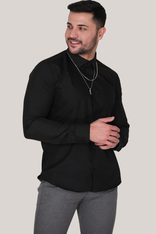 Erkek Gömlek Siyah
