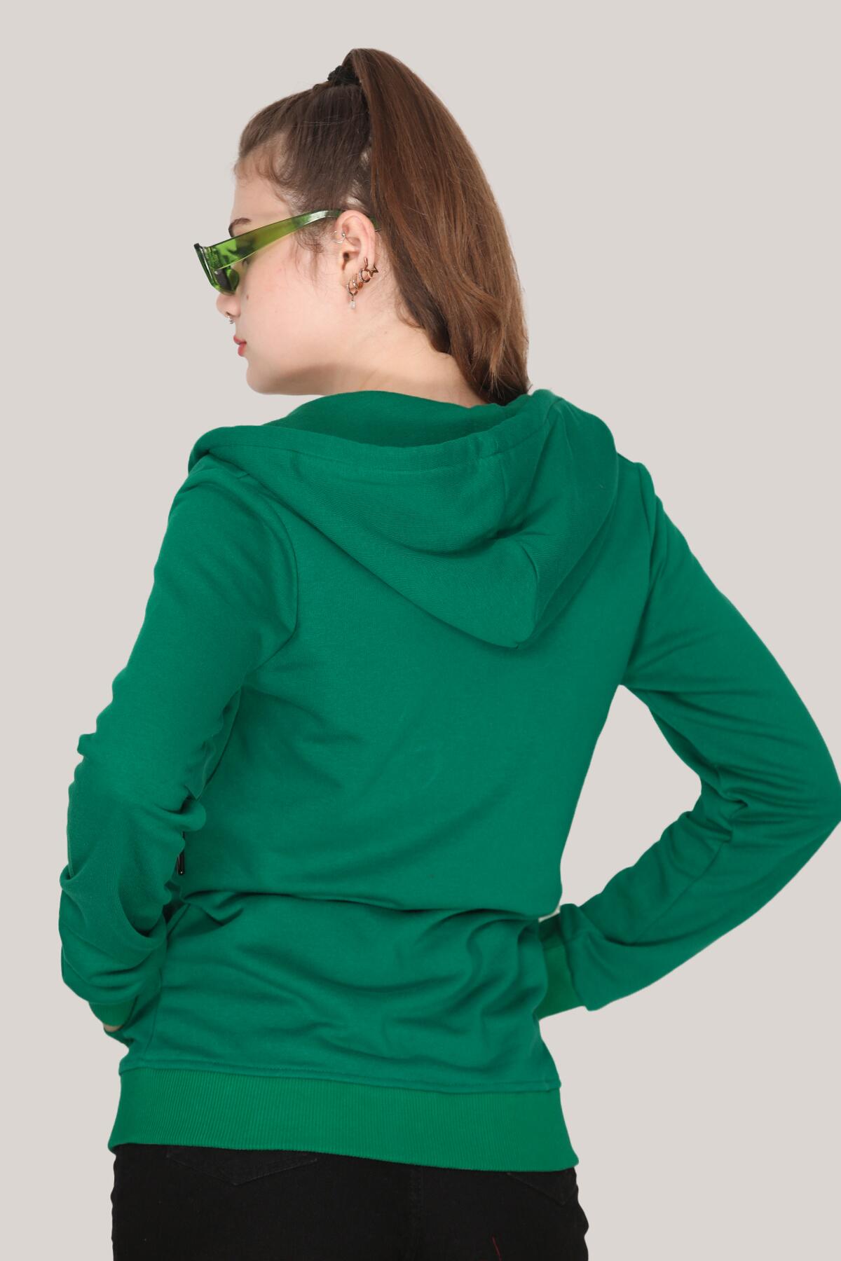 Kadın Fermuarlı Sweat