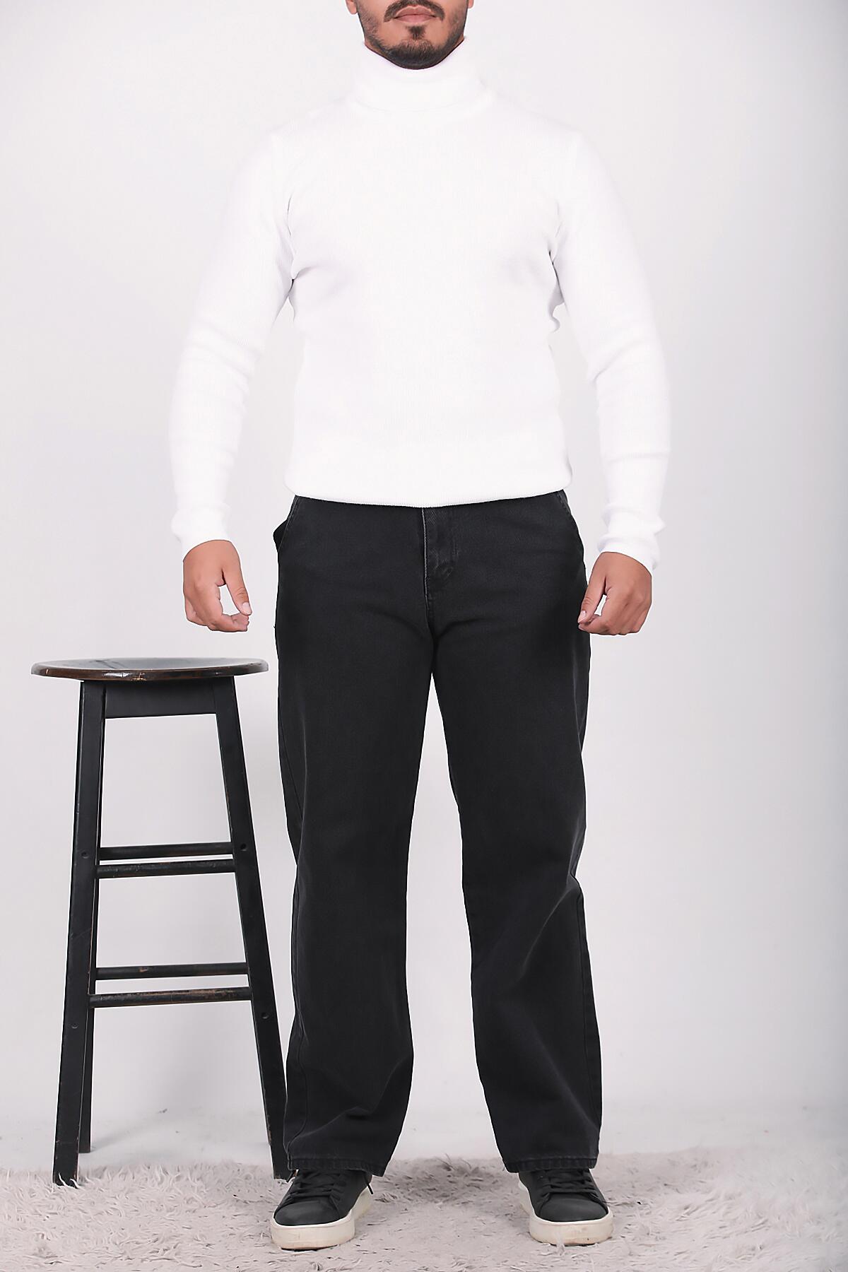 Erkek Boru Paça Kot Pantolon