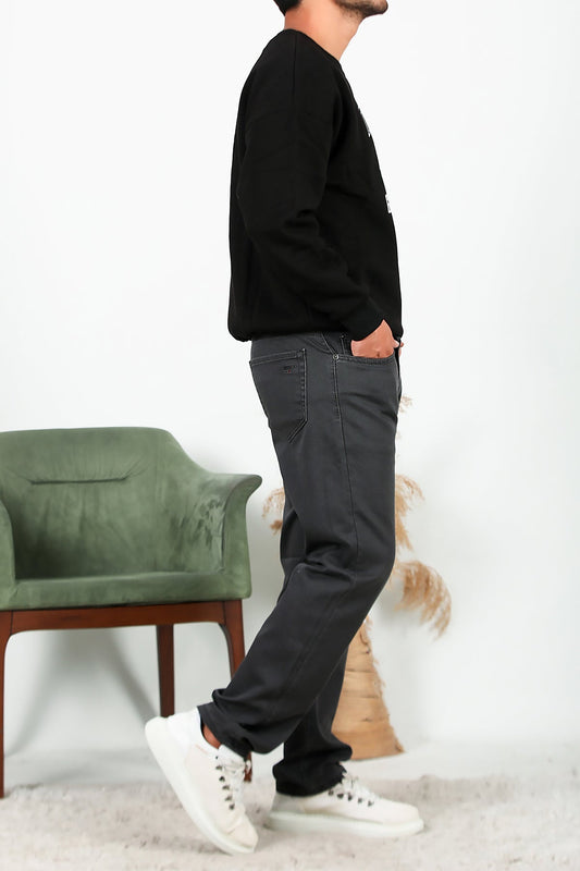 Erkek Pantolon Füme