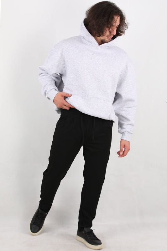 Erkek Bel Lastikli Keten Pantolon Lacivert