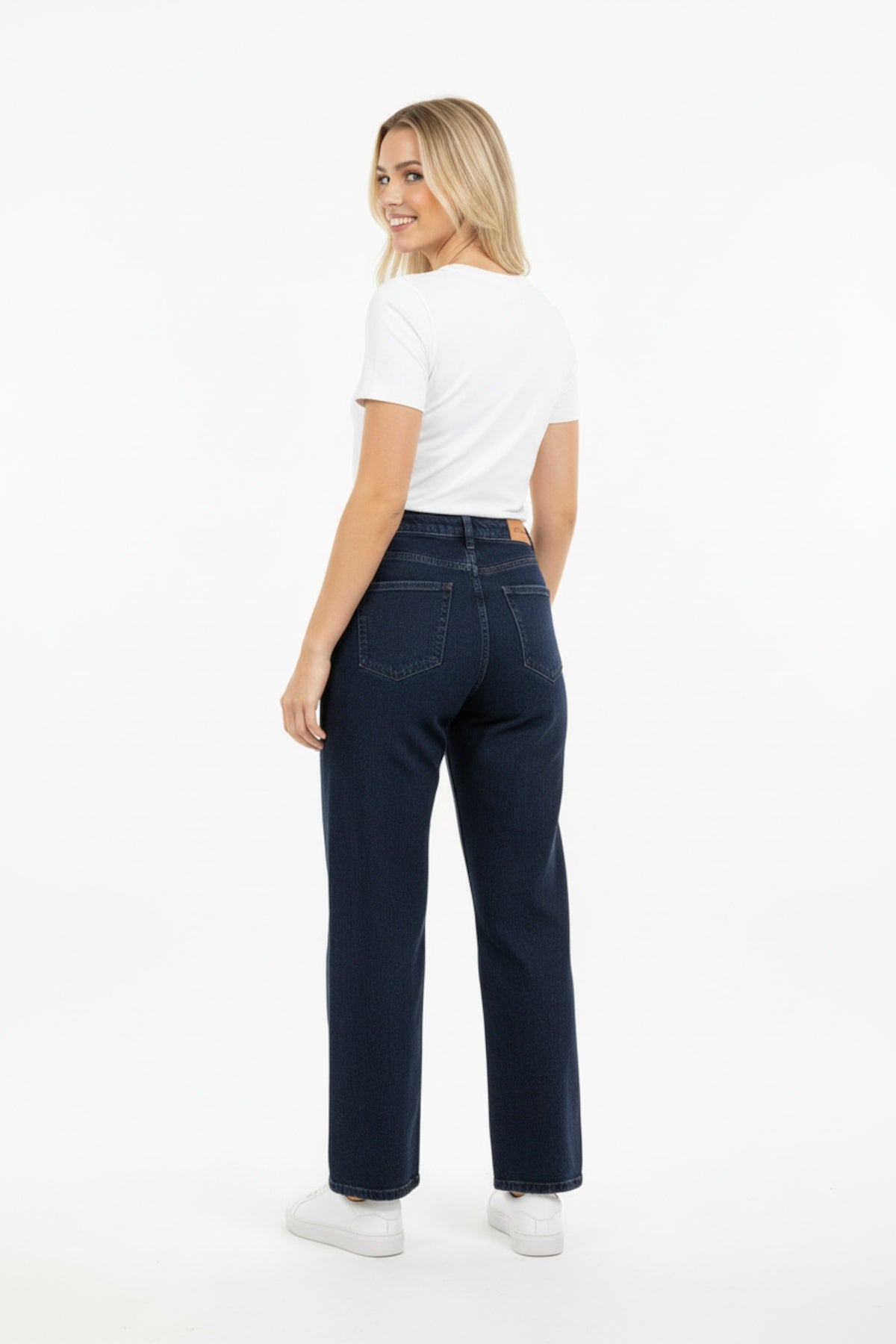 Kadın Palazzo Pantolon Lacivert