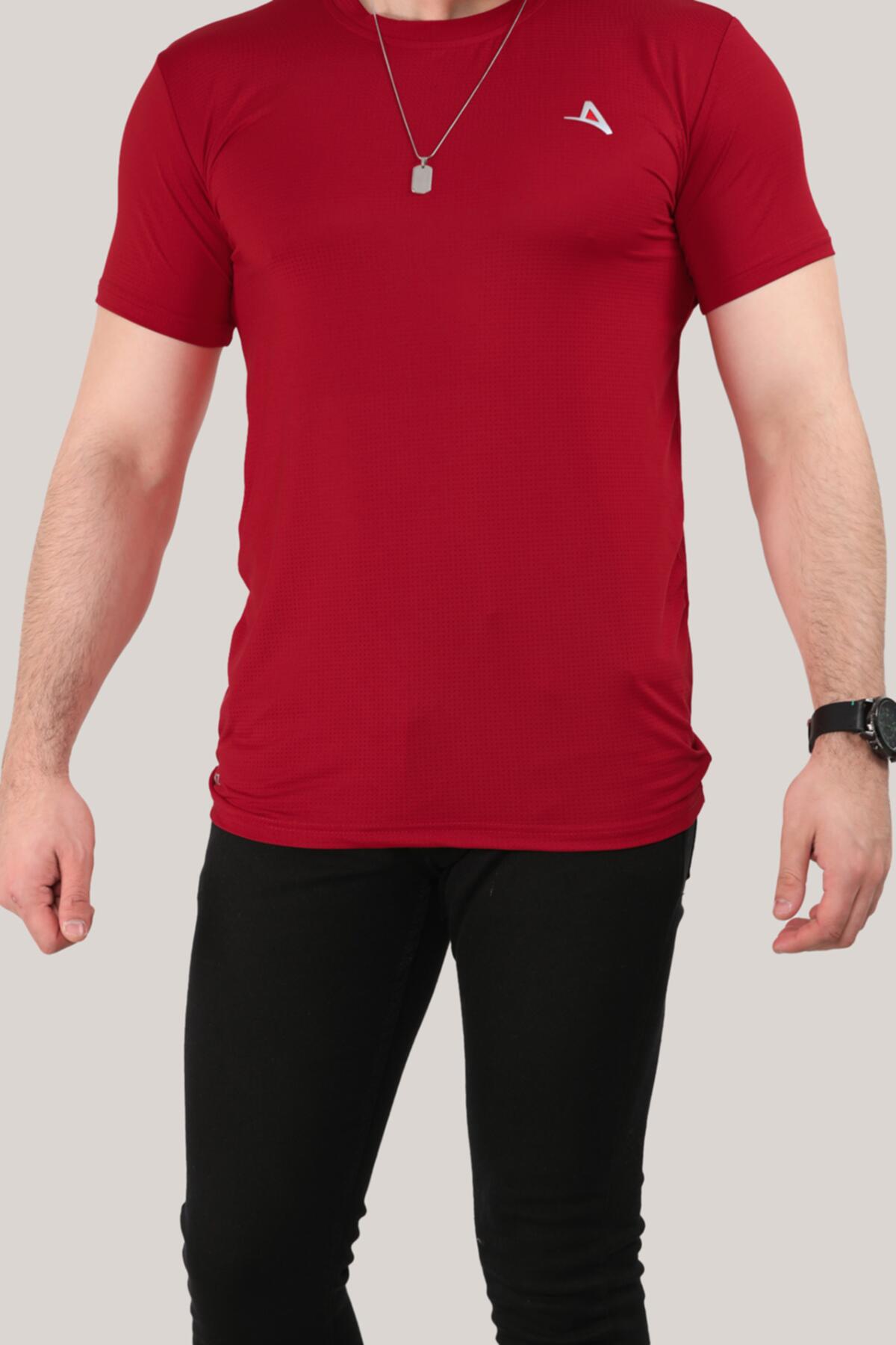 Erkek Bisiklet Yaka T-shirt
