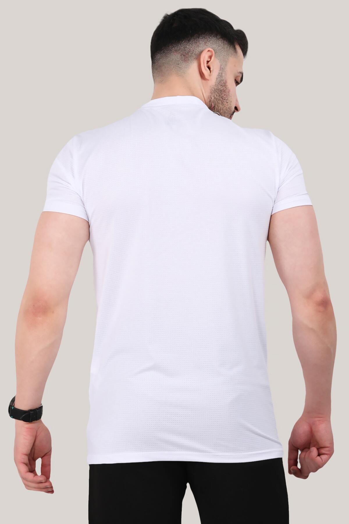 Erkek Bisiklet Yaka T-shirt