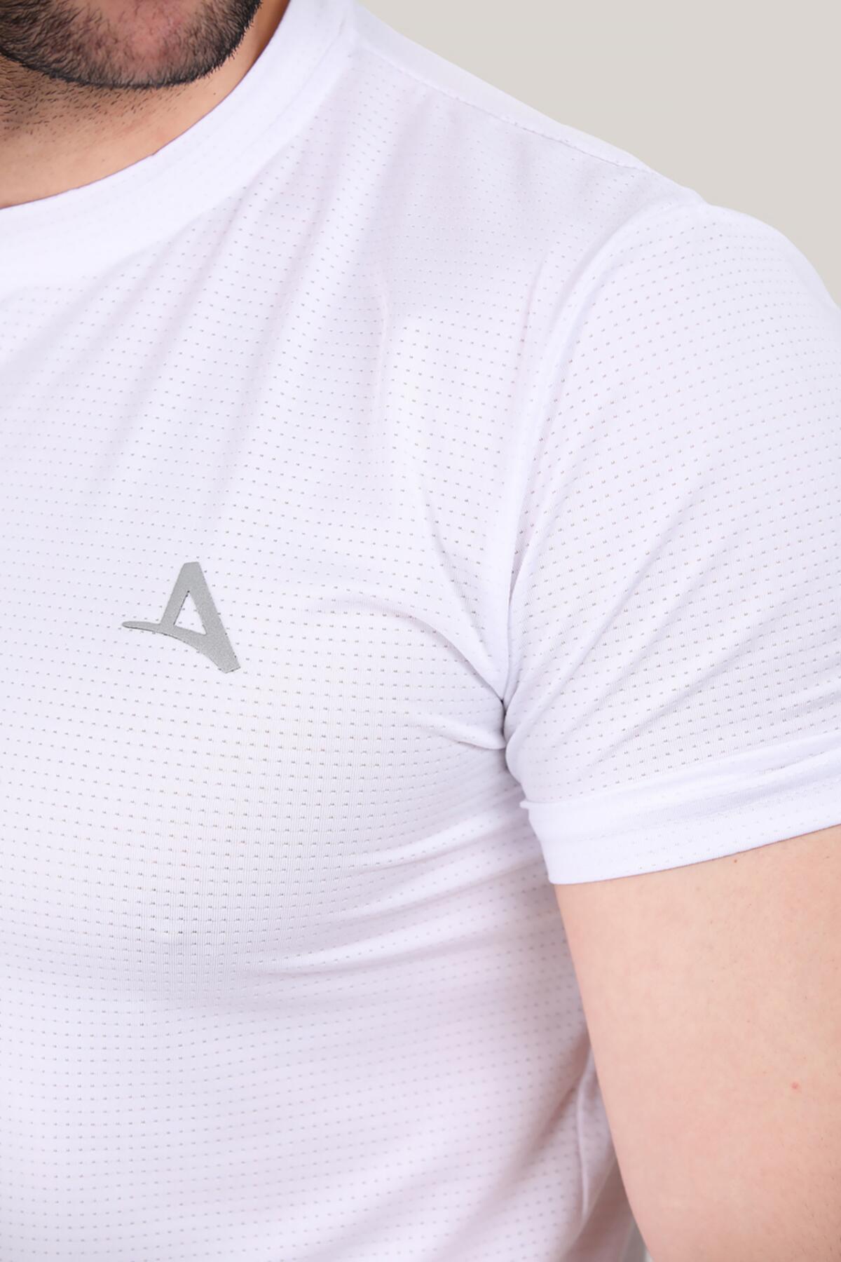 Erkek Bisiklet Yaka T-shirt