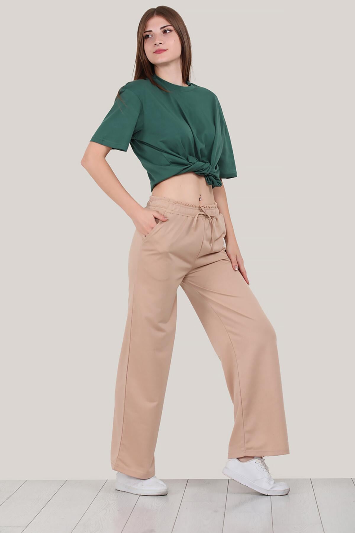 Kadın Bol Paça Eşofman Alt