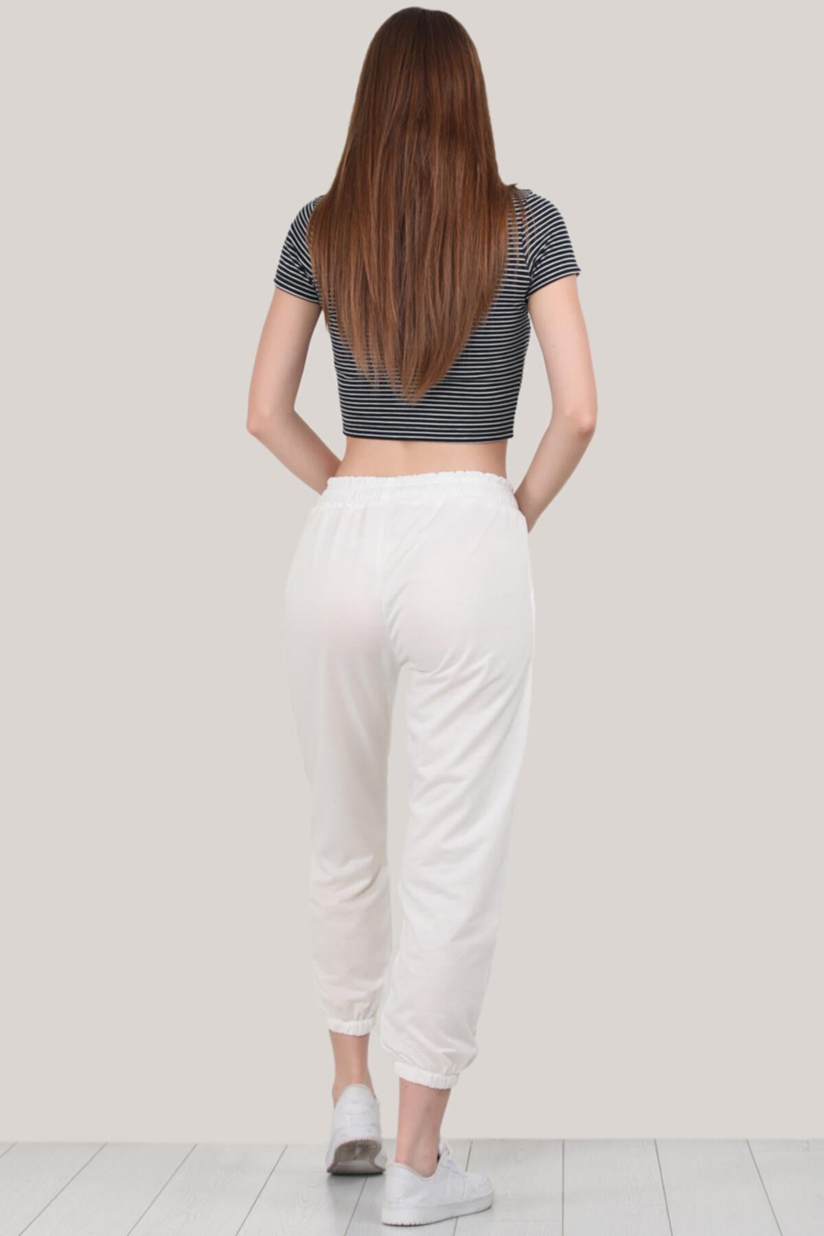 Kadın Paça Lastikli Eşofman Alt