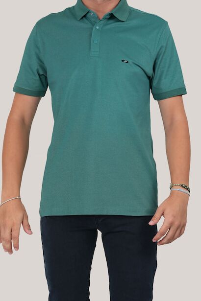 Erkek Polo Yaka T-shirt Yeşil