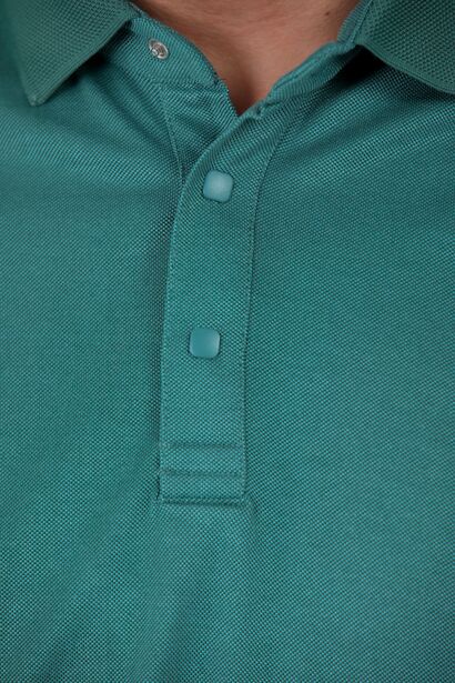 Erkek Polo Yaka T-shirt Yeşil