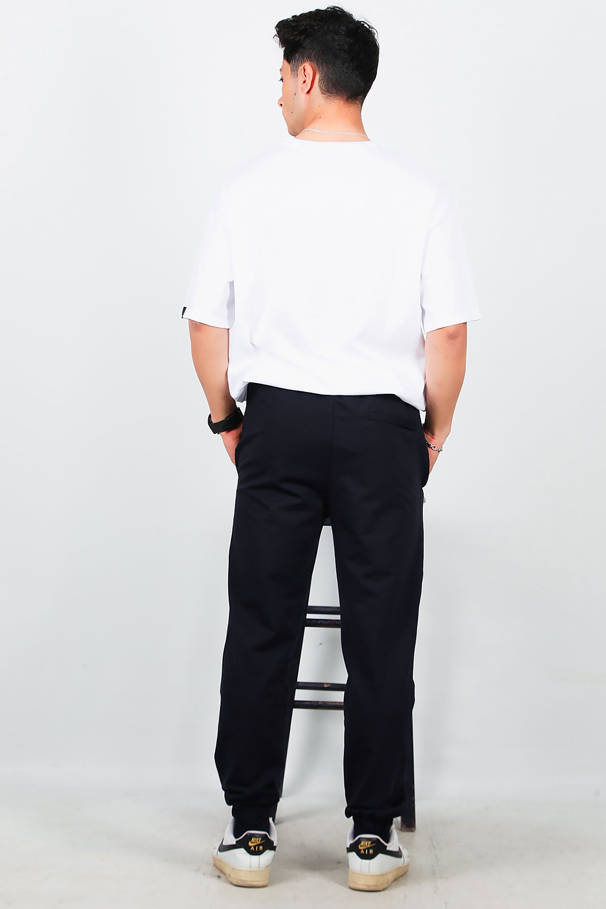 Erkek Bel Paça Lastikli Eşofman Lacivert