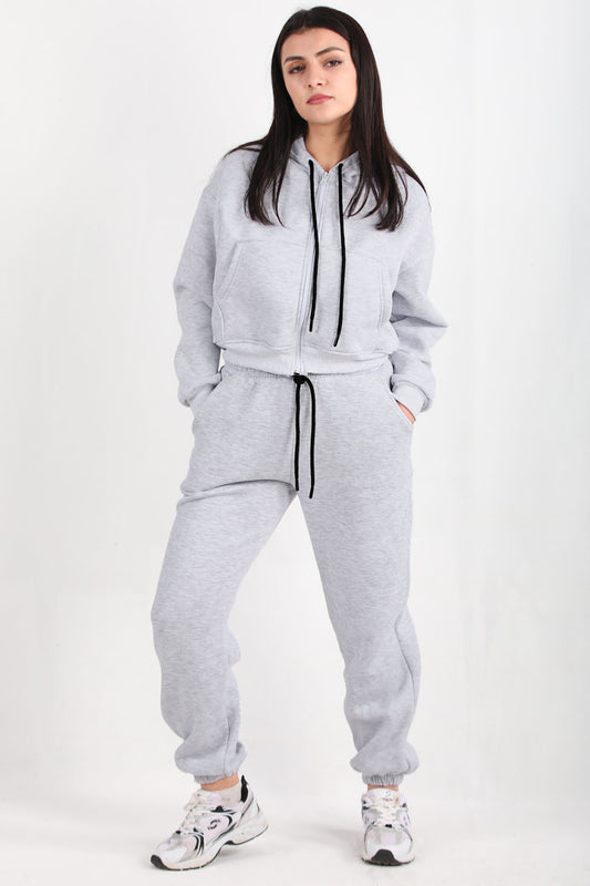 Urbanjog Kadın 3iplik Jagger Eşofman Gri