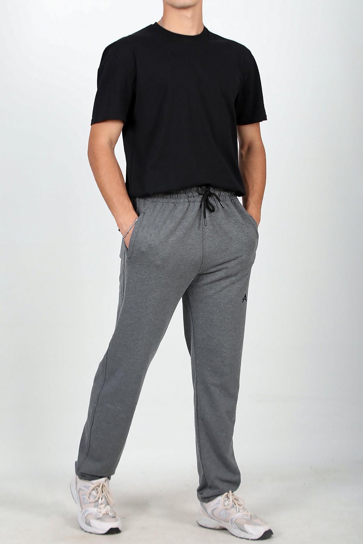 Erkek Büyük Beden Klasik Eşofman Antrasit