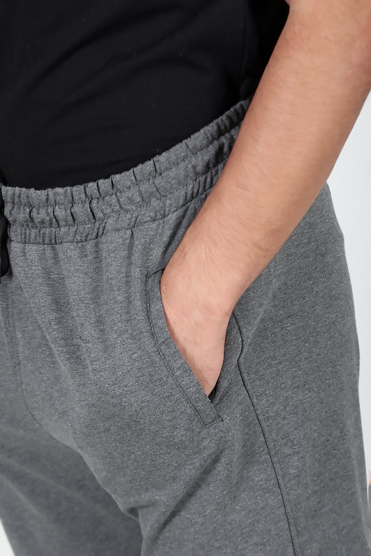 Erkek Büyük Beden Klasik Eşofman Antrasit