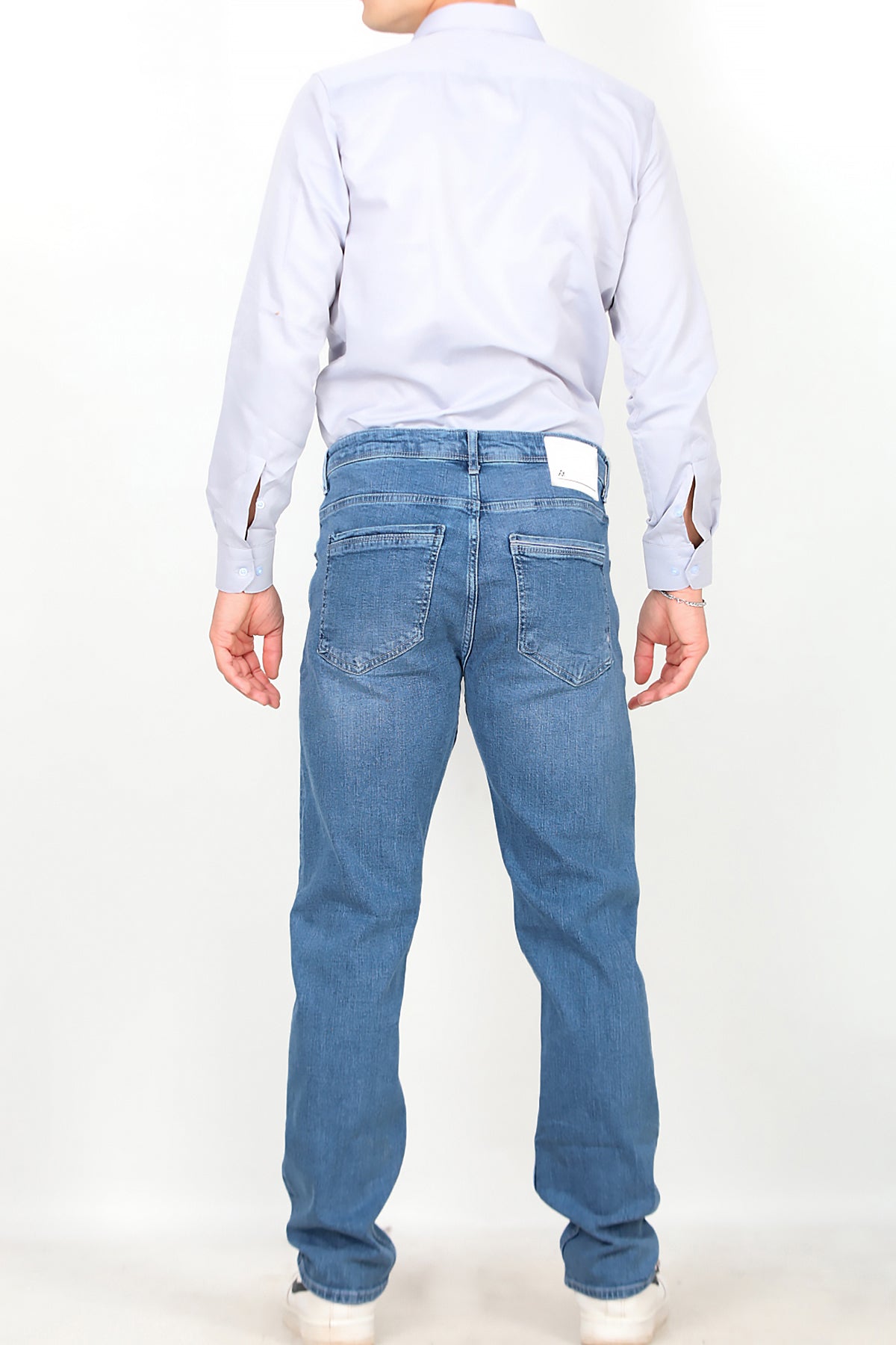 Erkek Boru Paça Pantolon Kot