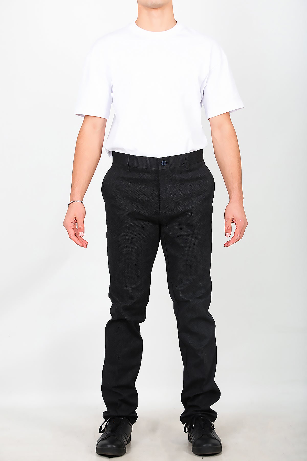 Erkek Klasik Kumaş Pantolon Siyah