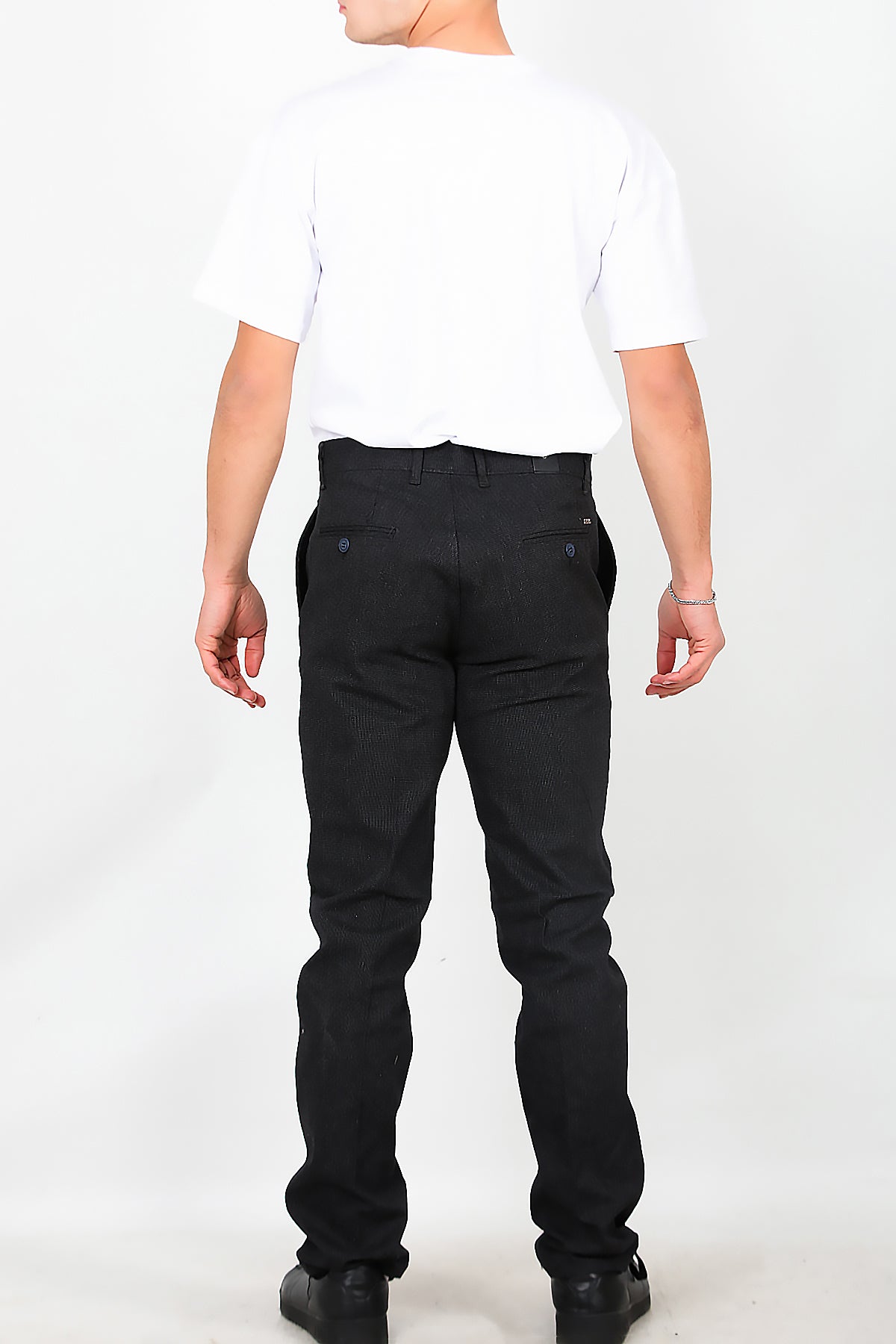 Erkek Klasik Kumaş Pantolon Siyah
