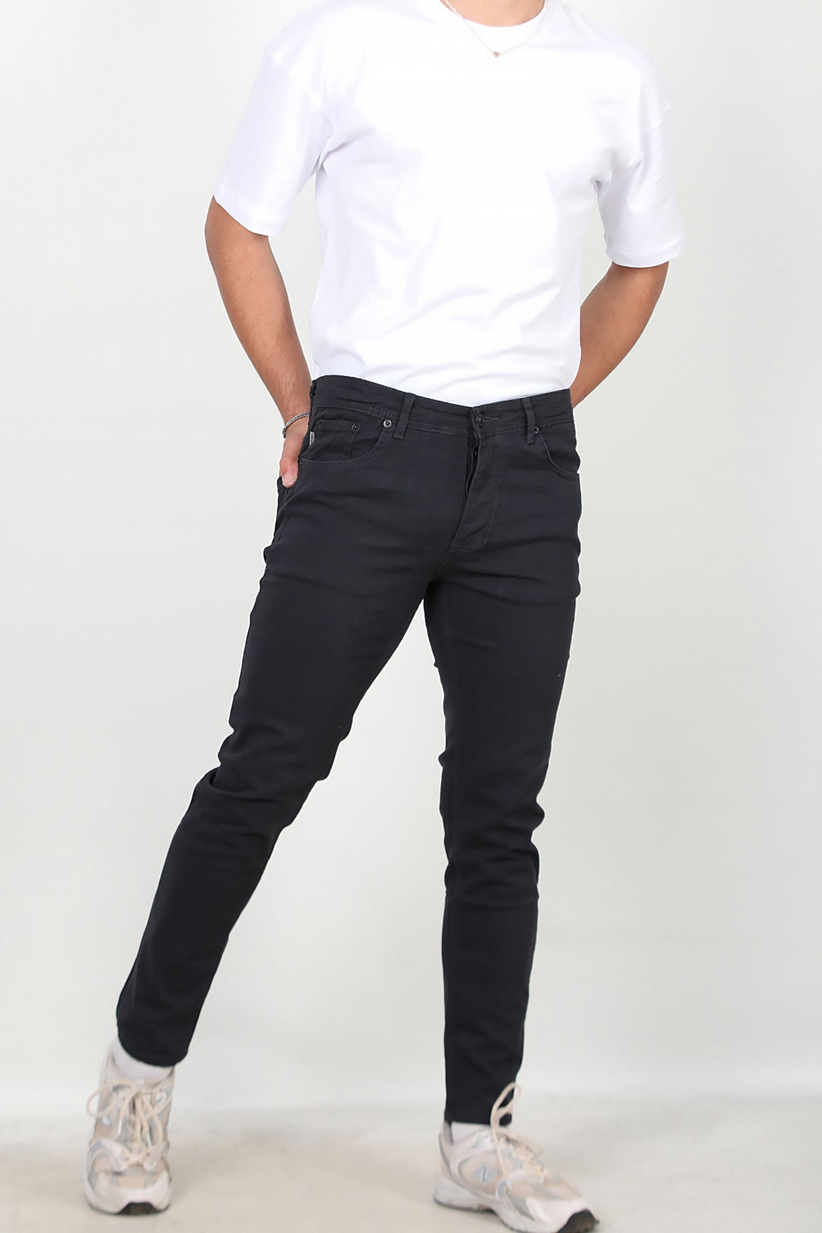 Erkek Boru Paça Pantolon Lacivert