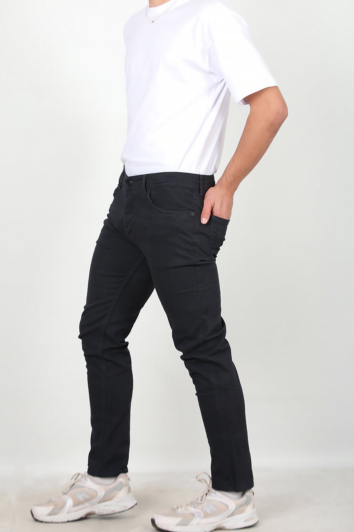 Erkek Boru Paça Pantolon Lacivert