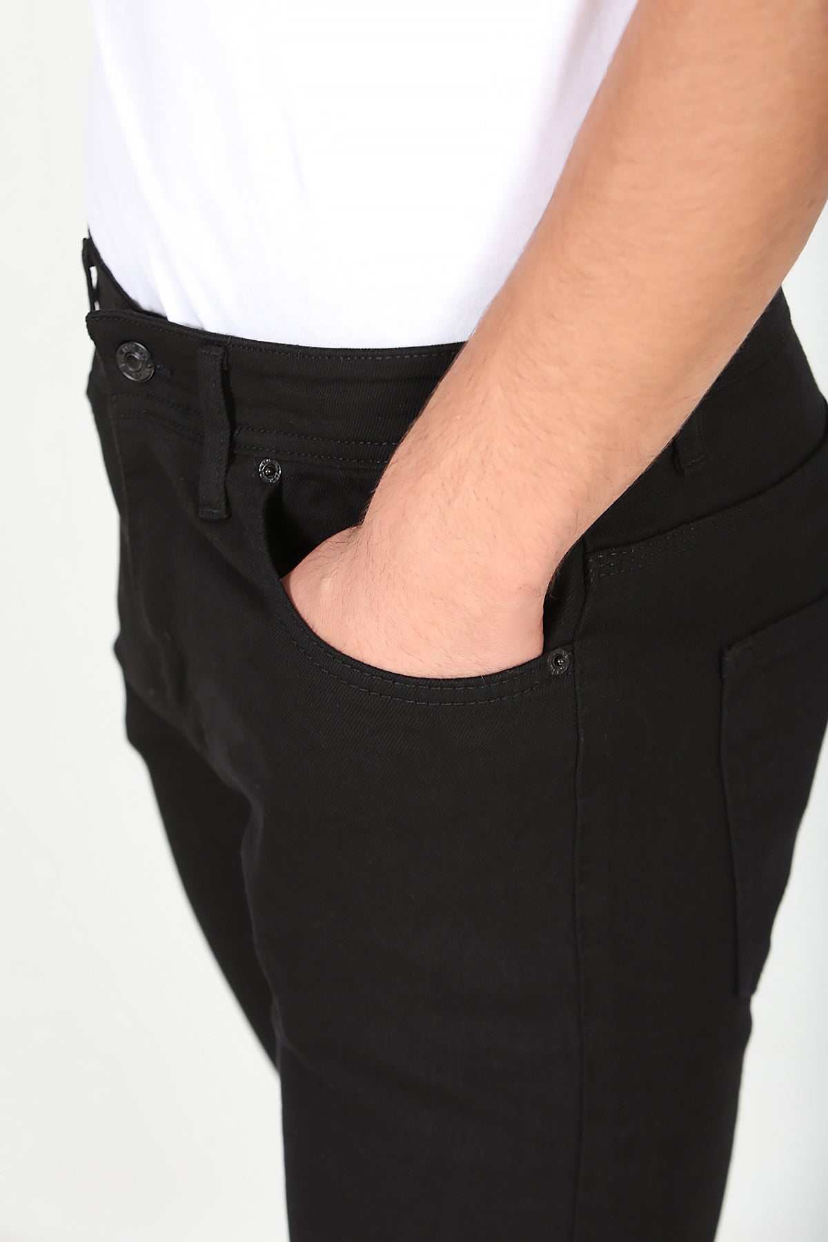 Erkek Kot Pantolon Siyah