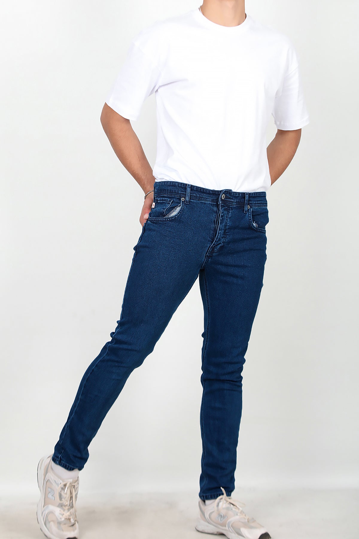 Erkek Boru Paça Kot Pantolon Kot