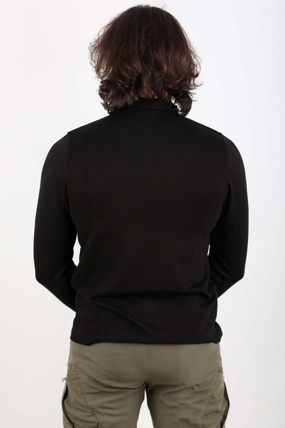 Civor Erkek Yarım Fermuar Polo Yaka Sweat Taş