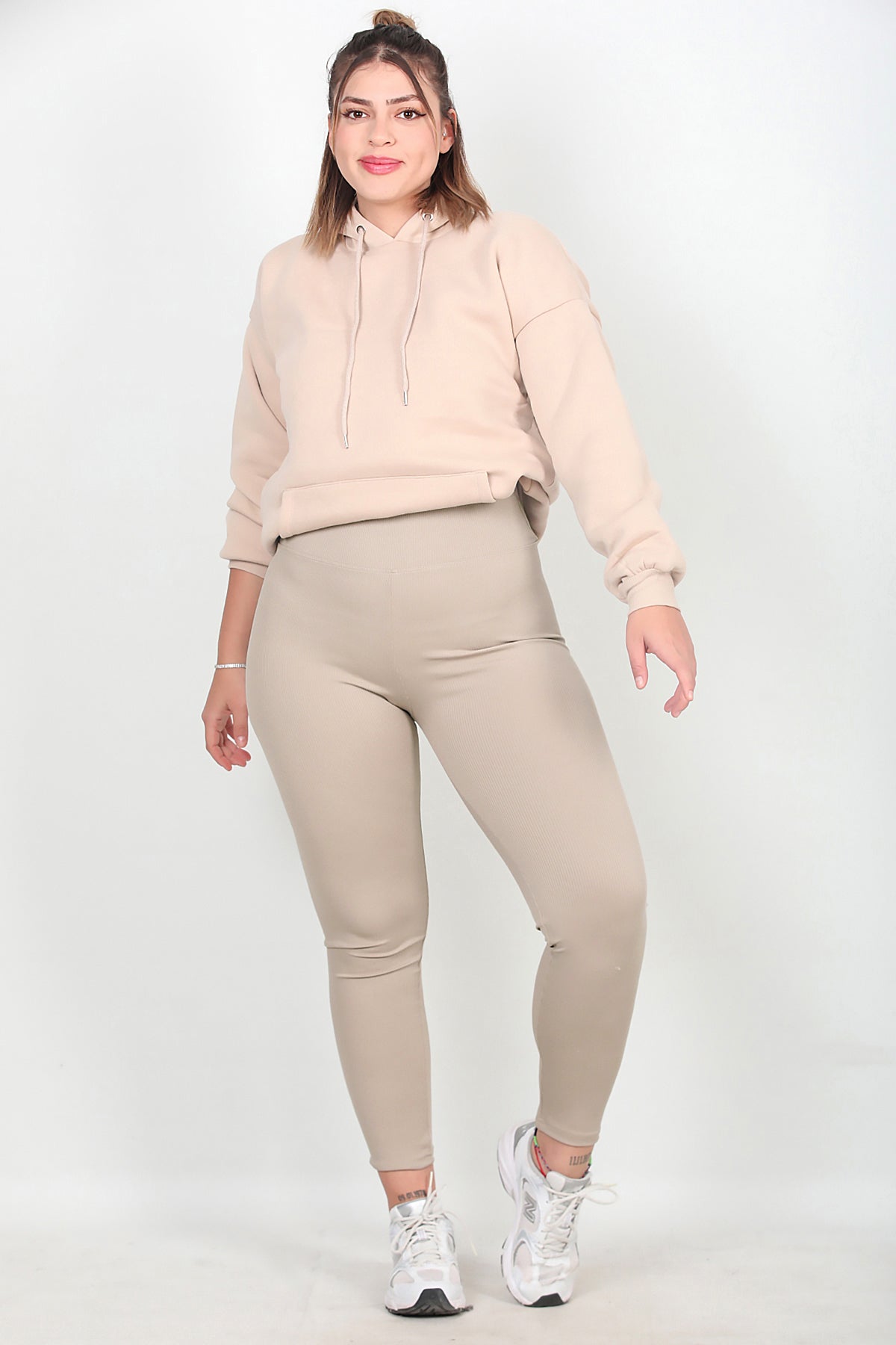 Büyük Beden Fitilli Tayt