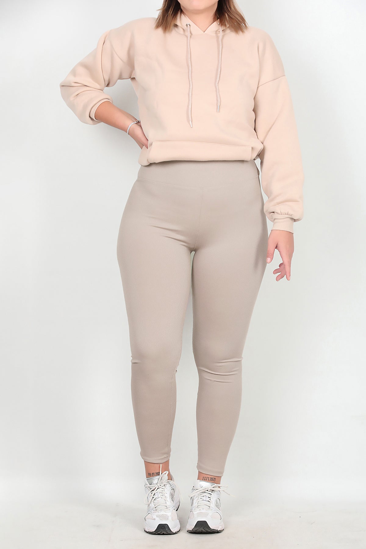 Büyük Beden Fitilli Tayt