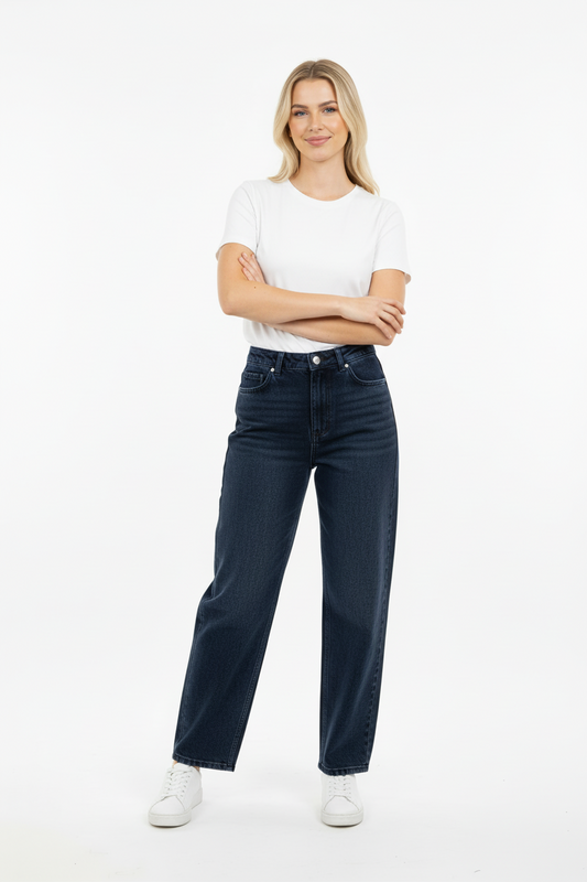 PALAZZO Kadın Palazzo Pantolon Lacivert