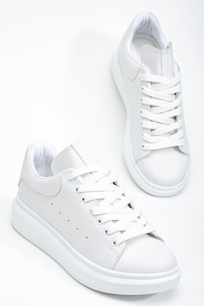 Fersatie Beyaz Kadın Sneaker Günlük Ayakkabı
