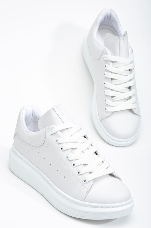 Fersatie Beyaz Kadın Sneaker Günlük Ayakkabı