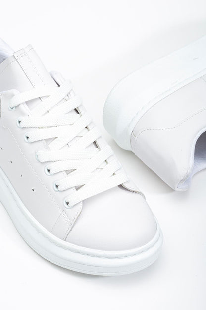 Fersatie Beyaz Kadın Sneaker Günlük Ayakkabı
