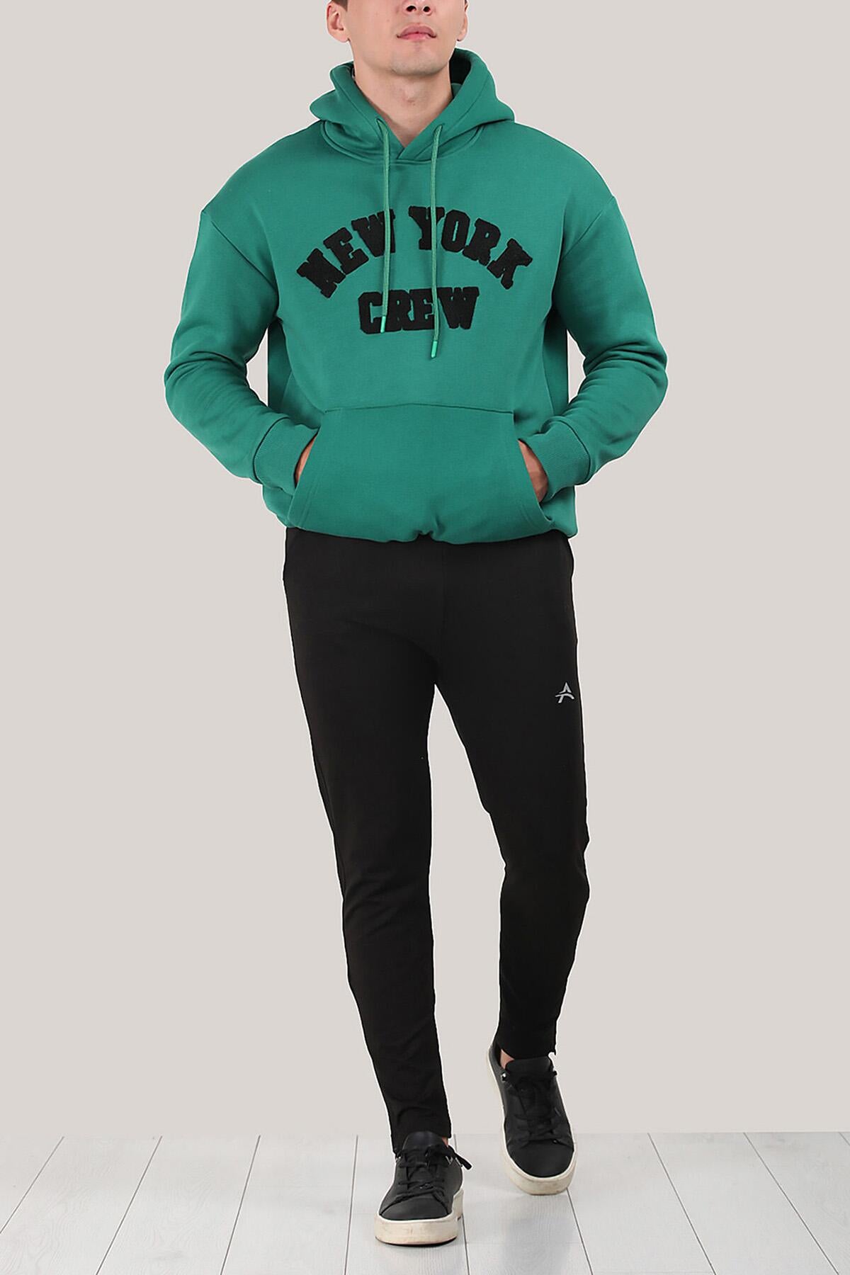 Erkek Paça Fermuarlı Eşofman Alt