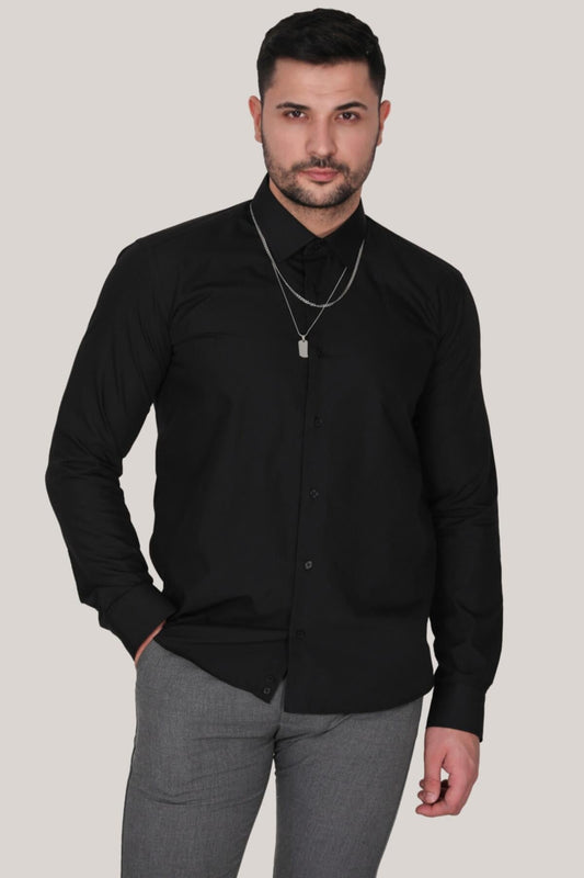 Erkek Gömlek Siyah