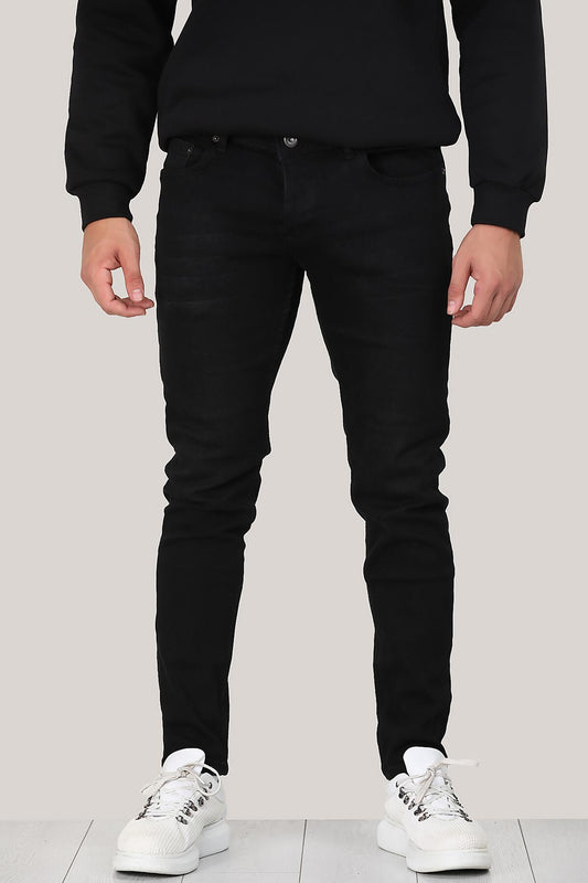 Erkek Boru Paça Pantolon  Siyah