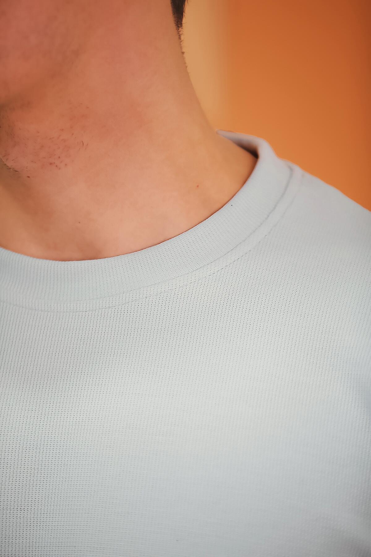 Erkek Bisiklet Yaka Sweat