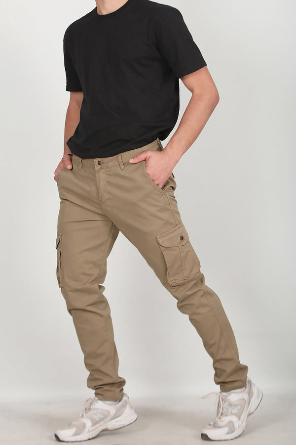 Erkek Kargo Pantolon Camel Camel