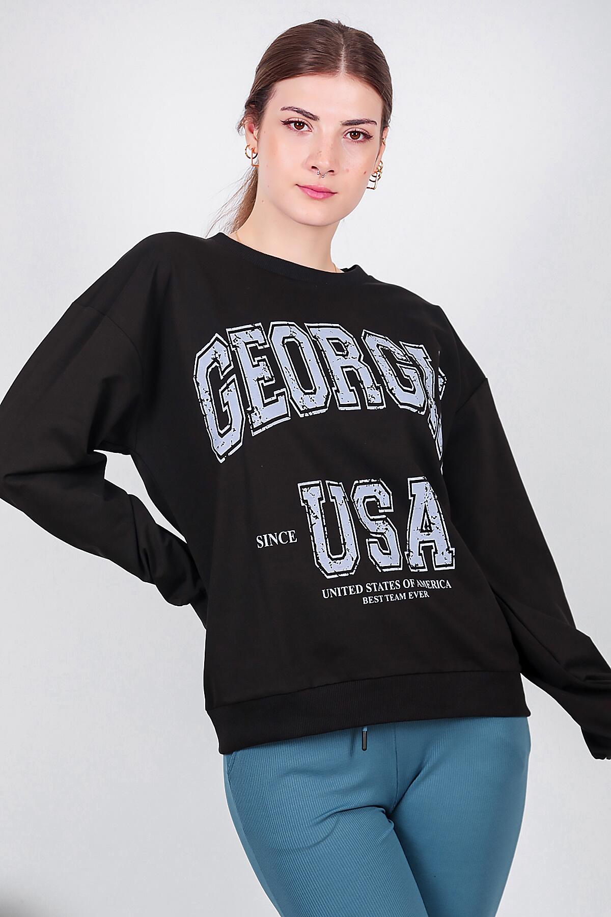 Kadın Baskılı Sweat