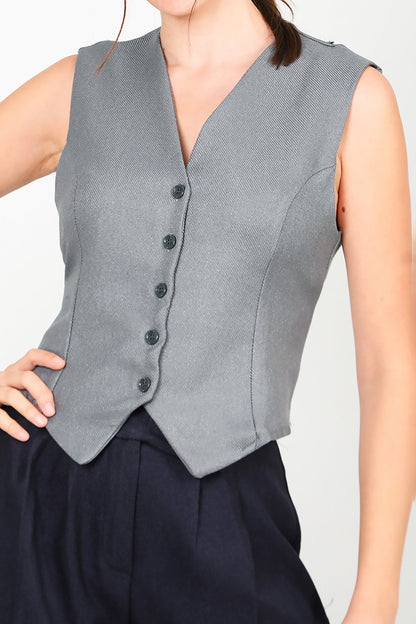 Kadın Yelek  Gri
