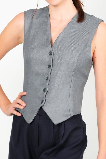 Kadın Yelek  Gri