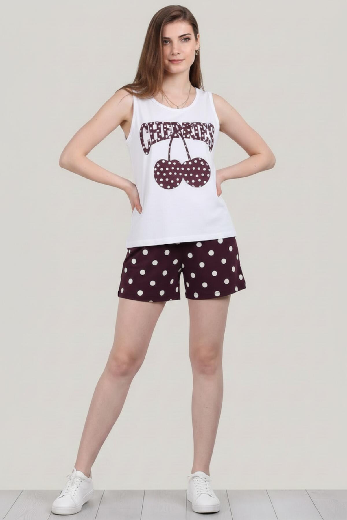 Kadın Pijama Takımı  Çok Renkli