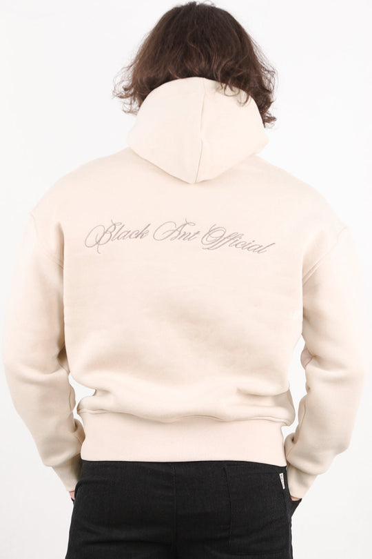 Erkek Palmiye Nakışlı Sweat Taş