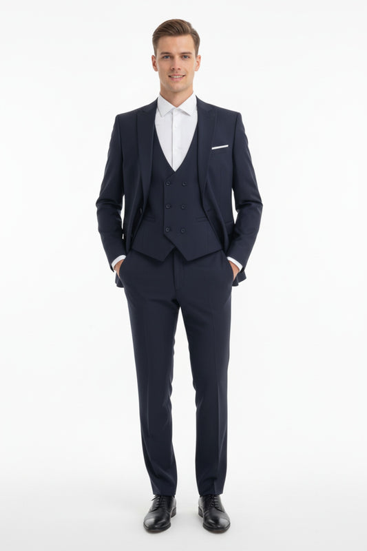 Erkek Bezayak 3Lü Takım  Lacivert