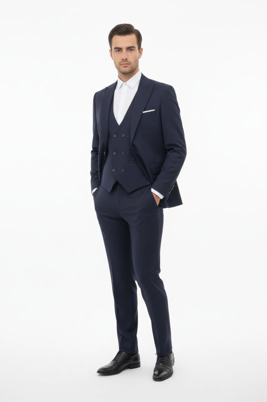 Erkek Zümra 3Lü Takım  Lacivert
