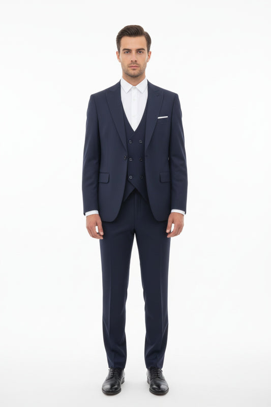 Erkek Zümra 3Lü Takım  Lacivert