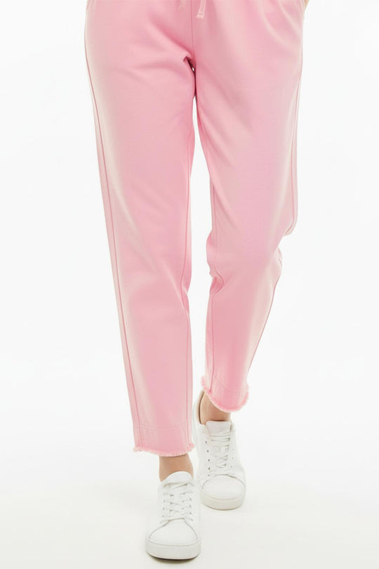 Kadın Paça Püsküllü Pantolon  Pembe