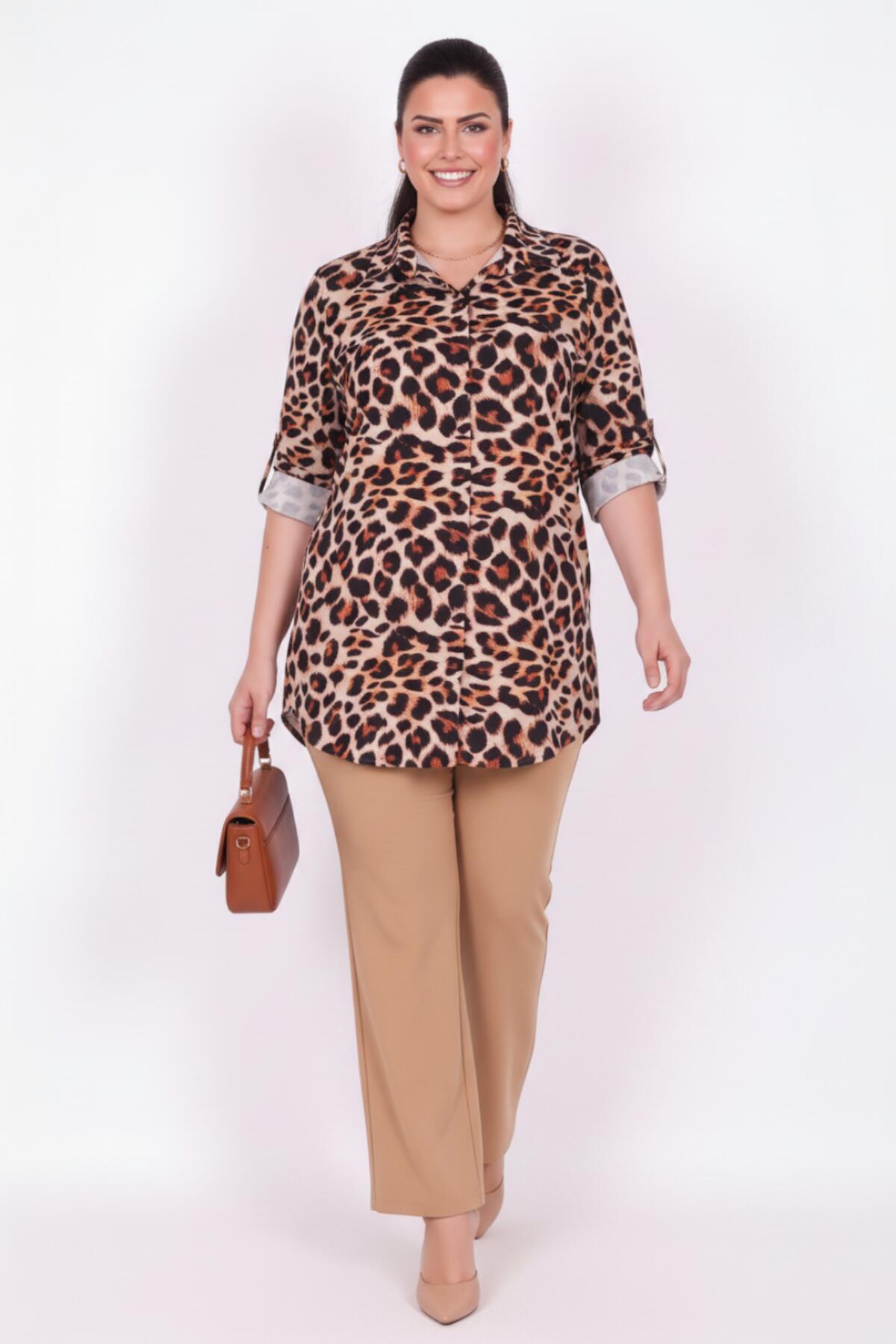 Büyük Bede Leopar Desenli  Leopar