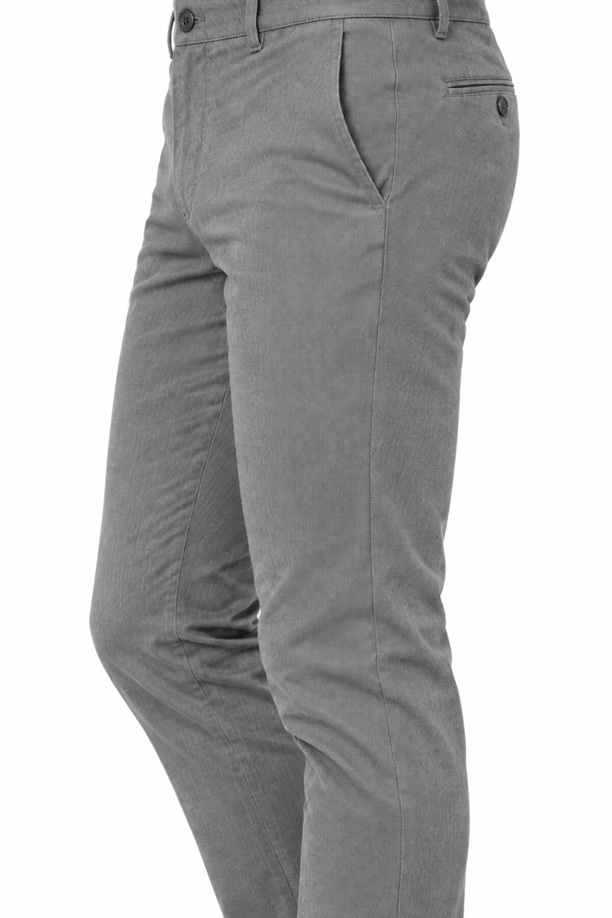 Erkek Kumaş Pantolon  Gri