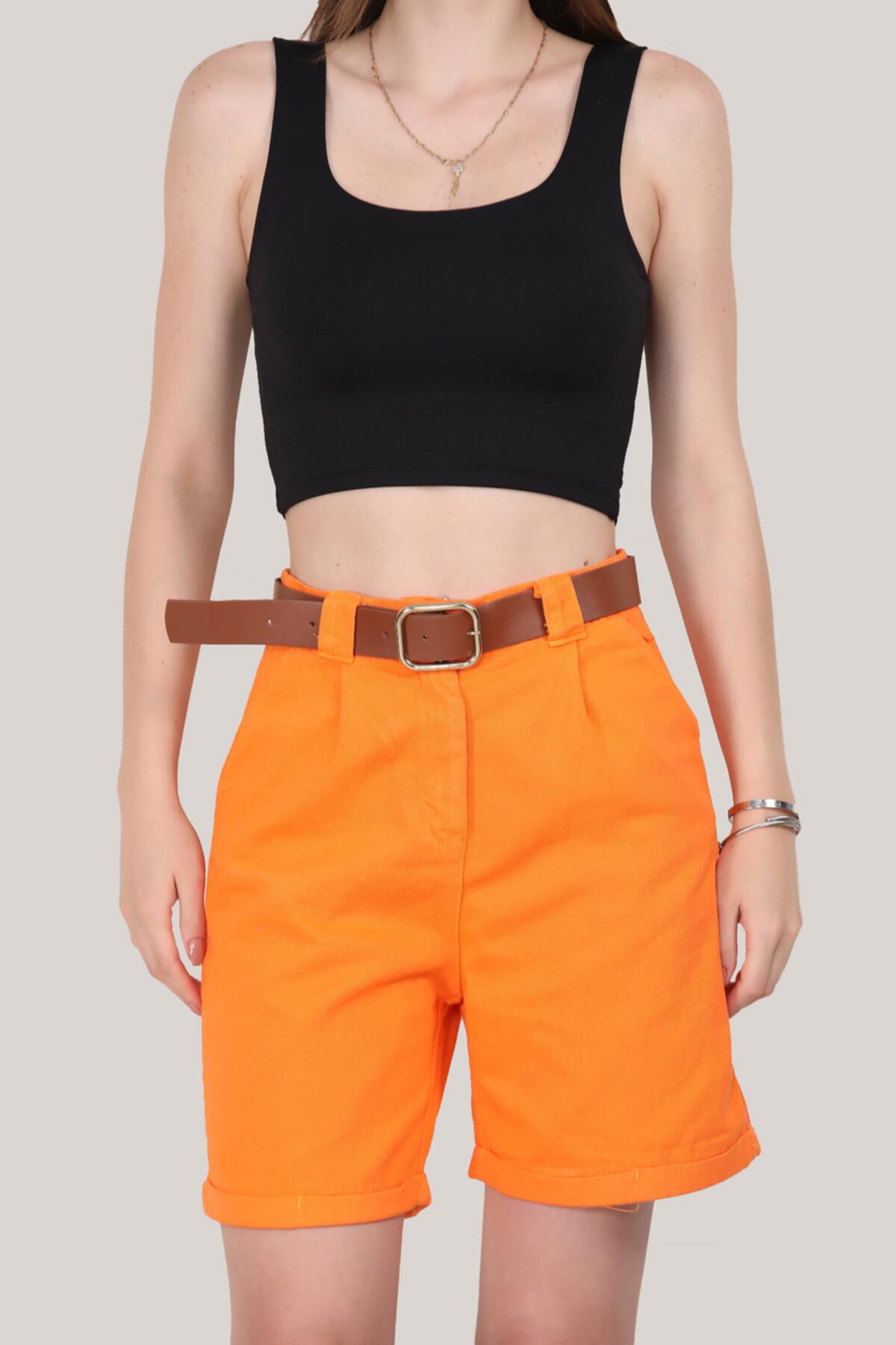 Kadın Askılı Crop Bluz  Siyah