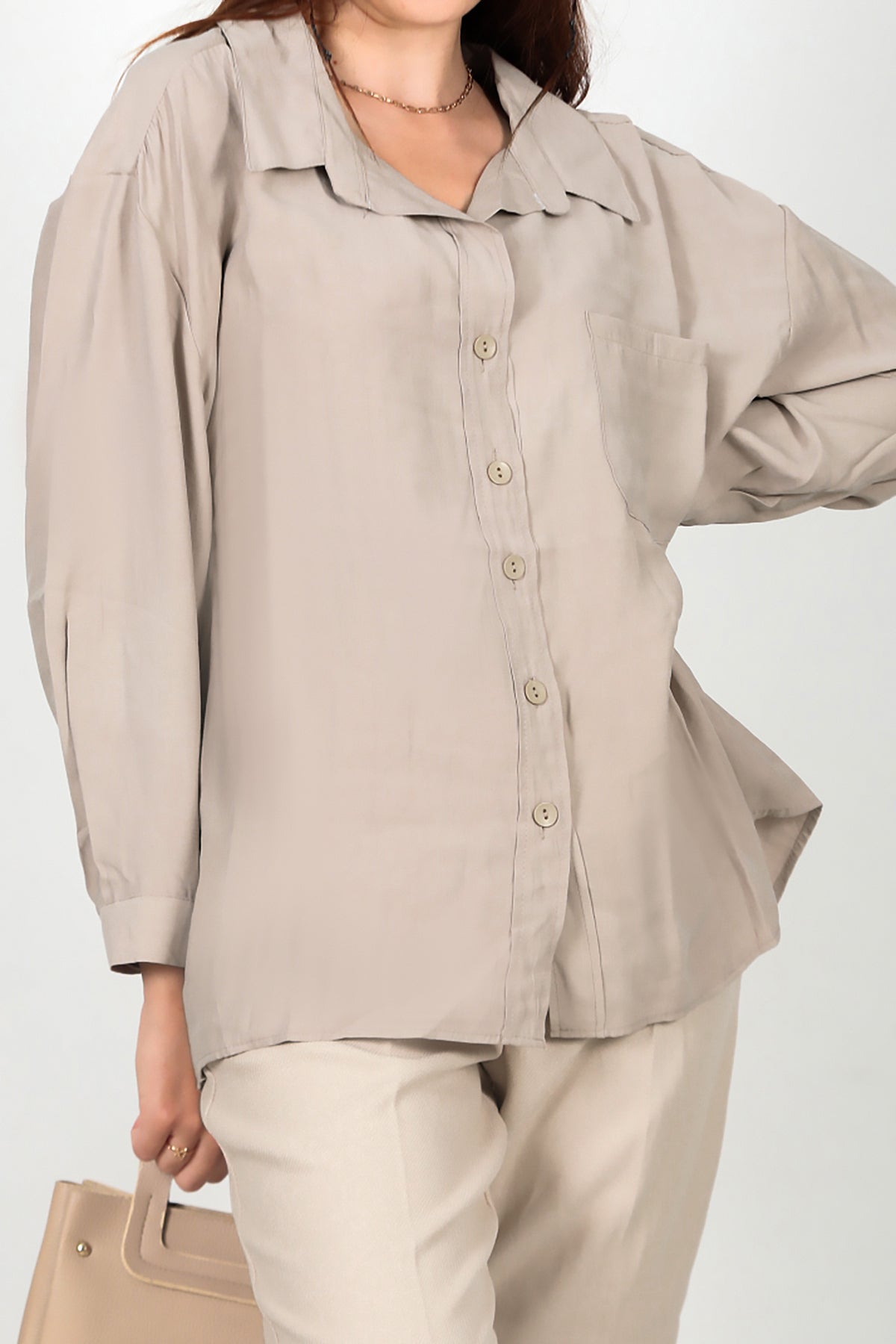Kadın Oversize Gömlek