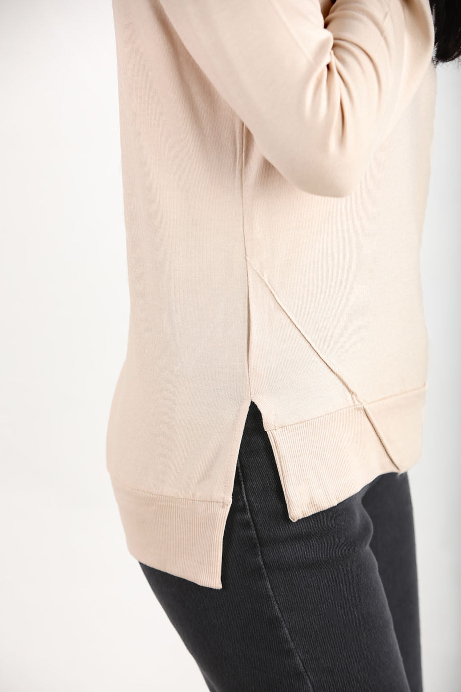 Berryknit Kadın Bisiklet Yaka Çilek Kumaş Bluz Taş